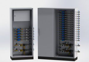 Système de régulation de gaz pour la production d'aluminium - FCTechnik - Gas Control Systems - flox[on] MFC - automatique / sur mesure