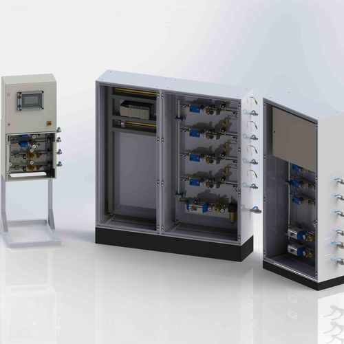 Système de régulation de gaz pour la purge de poche - FCTechnik - Gas Control Systems - flox[on] MFC - automatique