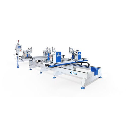 Machine de soudage à l'arc - OMRM 122 - Ozgenc Makina - automatique / pour profilés / 4-têtes