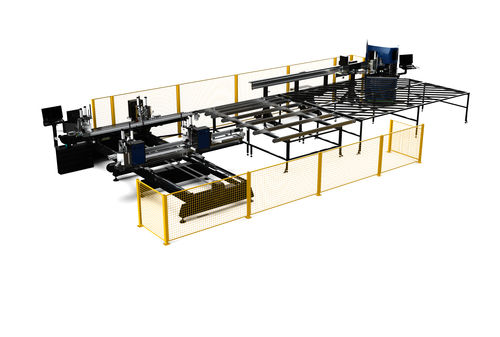 Ligne de soudage et ébavurage pour profilés en PVC - TURBOWELD 400 - Ozgenc Makina - d'angle / CNC / pour menuiseries en PVC