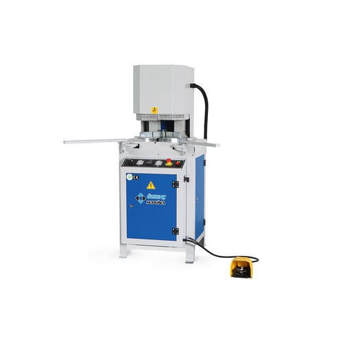 Machine de soudage automatique - OMRM 102-B - Ozgenc Makina - sur pieds / pour profilés / pour PVC