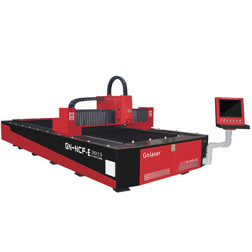 Machine de découpe laser à fibre - GN-NCF4015 - WUHAN GNLASER EQUIPMENT MANUFACTURING CO.,LTD. - pour métal / de tôle / d'encadrements de porte