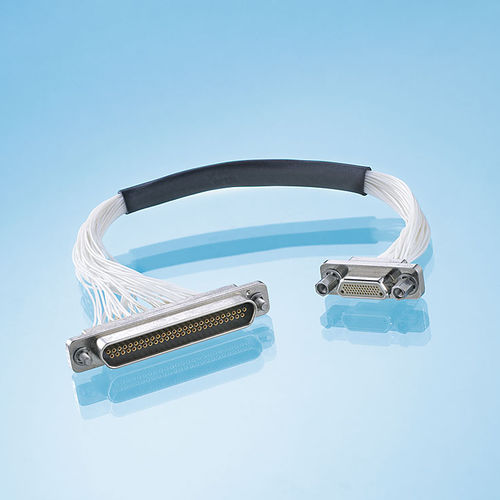 Connecteur de données - Axon Cable - micro-D / rectangulaire / de courant fort