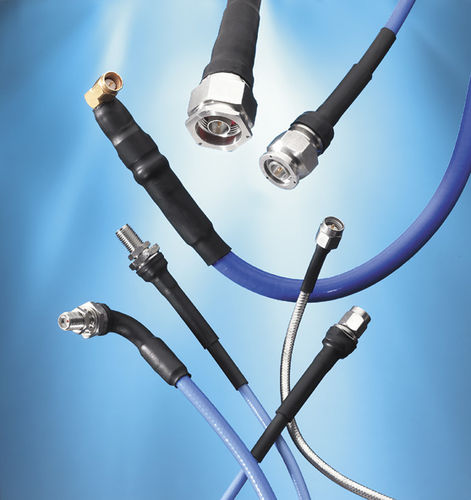 Harnais électrique RF - -55 ... 125 °C |50 GHz| Axowave® - Axon Cable - coaxial / pour environnements sévères / pour antenne relais