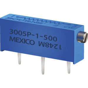 Potentiomètre multitour - PV37 - BOURNS - manuel / électronique / d'ajustement