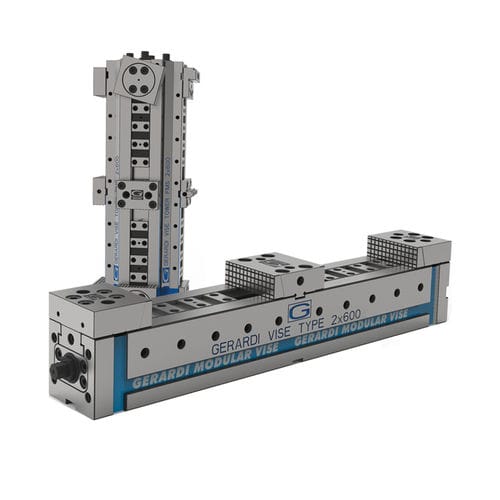 Étau pour machine-outil - FMS - GERARDI - pneumatique / hydraulique / modulable