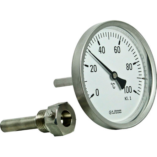 Thermomètre bimétallique - B23   - Manfred Jünemann Mess- und Regeltechnik GmbH - à sonde / à cadran / à visser
