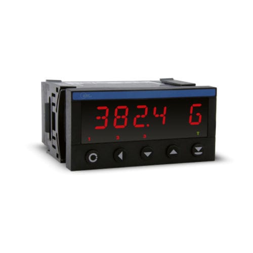 Indicateur de process - OM 402LC - Orbit Merret s.r.o. - à 4 chiffres / pour montage sur panneau / programmable