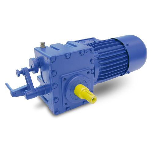 Motoréducteur pour convoyeur aérien monorail - BM series - Bauer Gear Motor - triphasé / monophasé / à vis sans fin