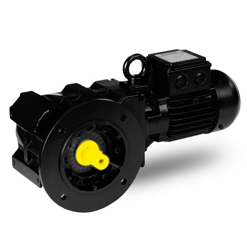 Motoréducteur à couple conique - BK series - Bauer Gear Motor - AC / orthogonal / à arbre creux