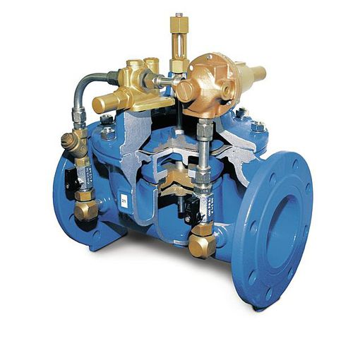 Vanne de réduction de pression - DHV4 - ERHARD - pour eau potable