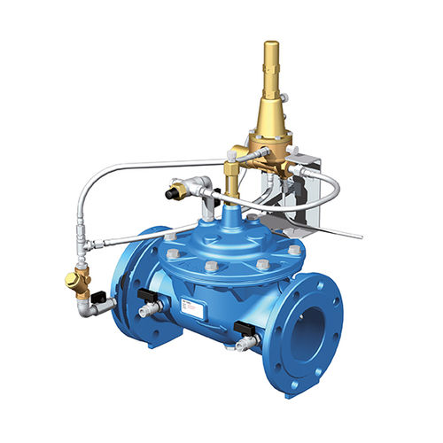 Vanne à membrane - K2 HYDROSTAB - Belgicast - hydraulique / à régulation de débit