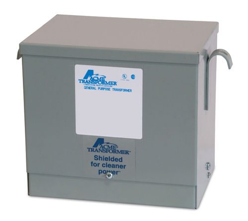 Transformateur de distribution - T2A793/T3793/TP1310 series - Acme Electric - sec / pour l'industrie / triphasé
