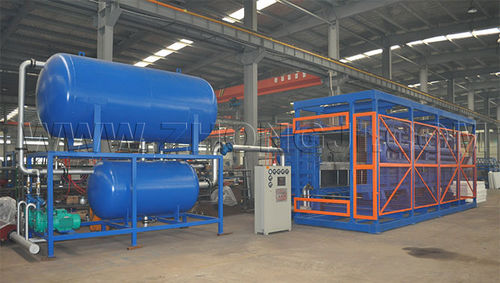 Machine de moulage de mousse plastique - EPSBM6000V/H / EPSBM8000V/H - Shanghai Zhongji Machinery Co.ltd - pour polystyrène expansé / de blocs PSE
