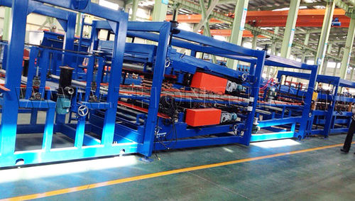 Ligne de production de panneau sandwich en PSE/laine minérale - SP-9 Z-Lock - Shanghai Zhongji Machinery Co.ltd - automatique