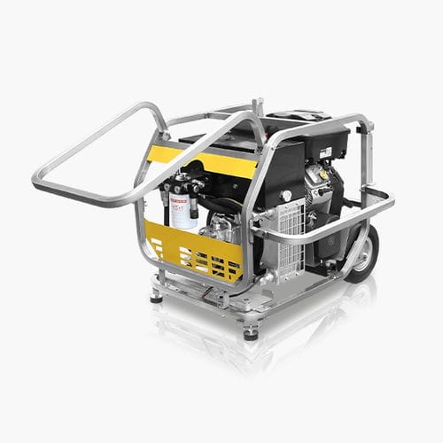 Groupe hydraulique thermique - Super Raptor  - DOA Hydraulic Tools Srl - à huile / de levage / de pompe