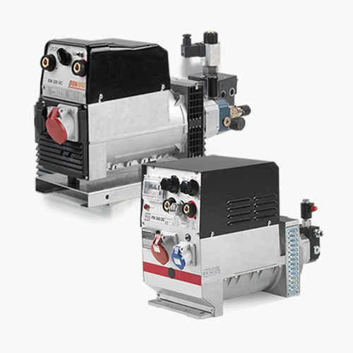 Poste à souder à l'arc - HW series - DOA Hydraulic Tools Srl - alimenté par un moteur hydraulique / monophasé / DC