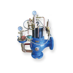 Soupape de surpression pour le traitement d'eaux brutes - A106-DL-AIR / A106-DL-ET - Singervalve - compacte / à air / à clapet