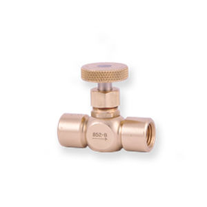 Vanne à pointeau - 852-B - Singervalve - à régulation de débit / pour l'eau / en laiton