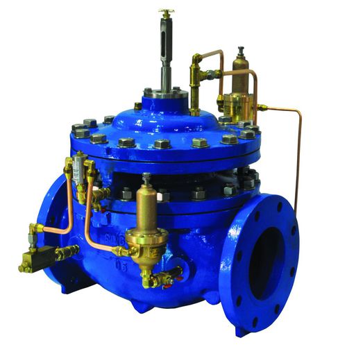 Vanne à membrane - 106 / 206-PR-SM - Singervalve - de régulation / de réduction de pression / pour l'eau