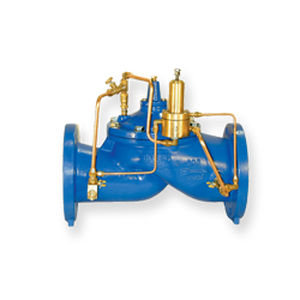 Soupape de surpression pour eau - 106 / 206-RPS-D - Singervalve - à commande assistée / différentielle