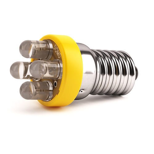 Ampoule à LED - ECO E 14 - DOMO - 240 Vca / 24 Vca / 130 Vca