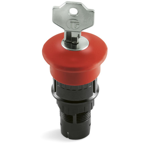 Bouton poussoir coup de poing - SH16 EPB - DOMO - d'arrêt d'urgence / à clé / IP65