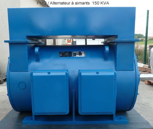 Alternateur triphasé - PMG generator - EMG-EMCO - à aimants permanents / de production / pour centrale électrique