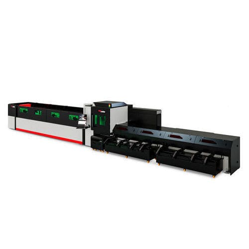 Machine de découpe laser à fibre - Smarttube Fiber&reg; - TCI CUTTING - pour métal / de tubes / deux mandrins