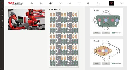 Progiciel de gestion de production - Manager PRO&reg; - TCI CUTTING - de calcul / de visualisation / d'imbrication