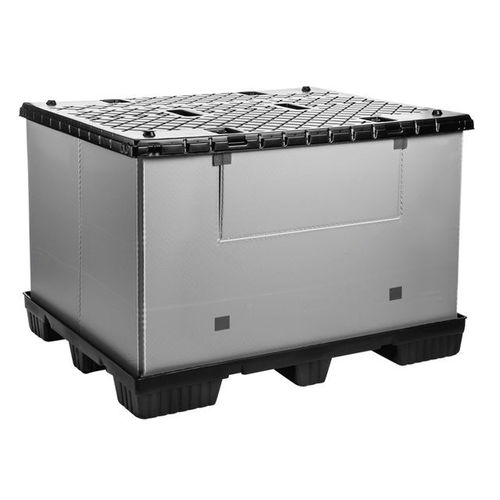Caisse-palette en HDPE - Mega-Pack 1500 - WALTHER Faltsysteme GmbH - FALTBOX - en PP / de transport lourd / industrielle
