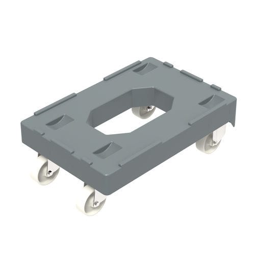 Plateau roulant porte bac - 6420 - WALTHER Faltsysteme GmbH - FALTBOX - en plastique