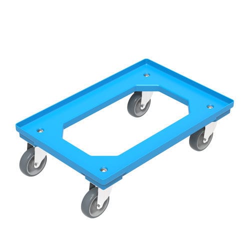Plateau roulant porte bac - 6410 V1 - WALTHER Faltsysteme GmbH - FALTBOX - en ABS