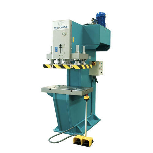 Presse électrohydraulique - PCM-80 - MECAMAQ, SL - à poinçonner / à col de cygne / à 4 colonnes