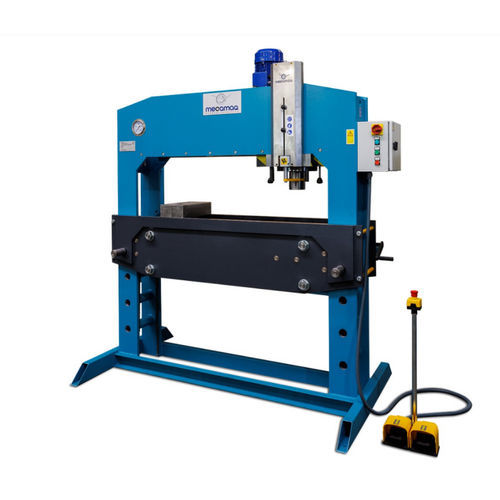 Presse électrohydraulique - CD-100 - MECAMAQ, SL - électrique / à redresser / à tête déplaçable