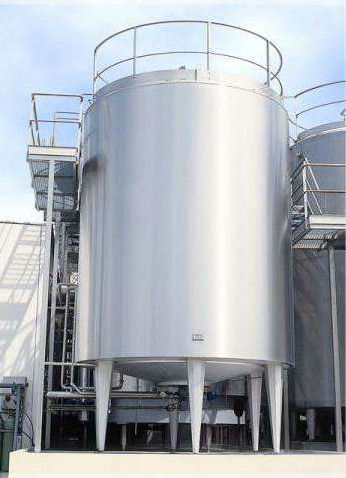 Récipient de stockage - ETH - Pierre GUERIN - en inox / cylindrique