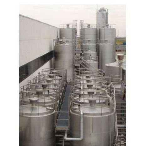 Cuve de stockage - CFP - Pierre GUERIN - pour l'industrie agroalimentaire / en inox / cylindrique