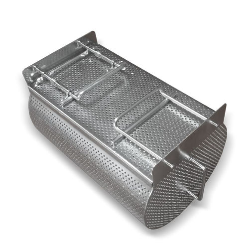 Panier de transport pour nettoyage de pièces - Neri Makina Müh. San. ve Tic. Ltd. Şti. - cylindrique / en inox / de lavage