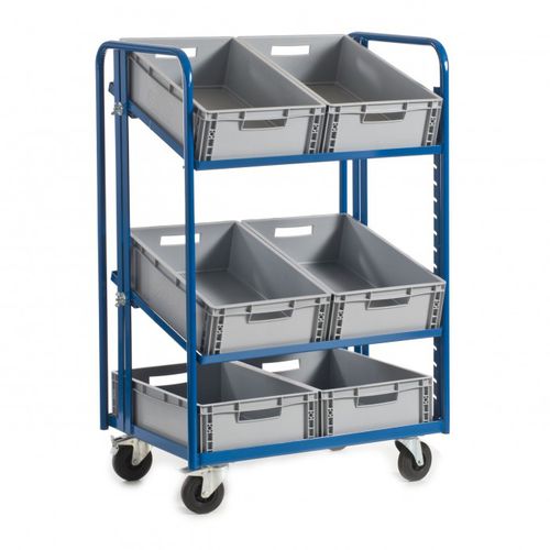 Chariot de montage - Neri Makina Müh. San. ve Tic. Ltd. Şti. - en acier / pour l'industrie agroalimentaire / ergonomique