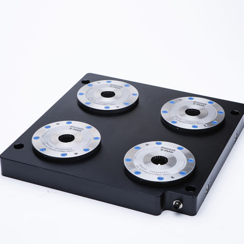 Cylindre de serrage point-zero rond - 0-MAK Placa cuádruple - Fresmak