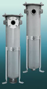 Carter de filtre monopoche - SRID - Strainrite Companies - pour liquide / en acier inoxydable