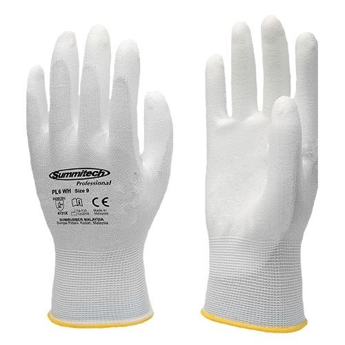 Gant de protection de manutention - PL6 WH - Sumirubber Malaysia Sdn. Bhd. - industriel / résistant à l'abrasion / en PU