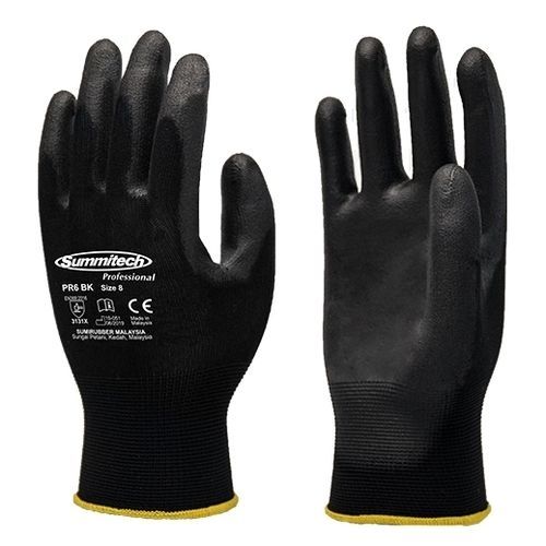Gant de protection de manutention - PR6 BK - Sumirubber Malaysia Sdn. Bhd. - industriel / résistant à l'abrasion / en PU