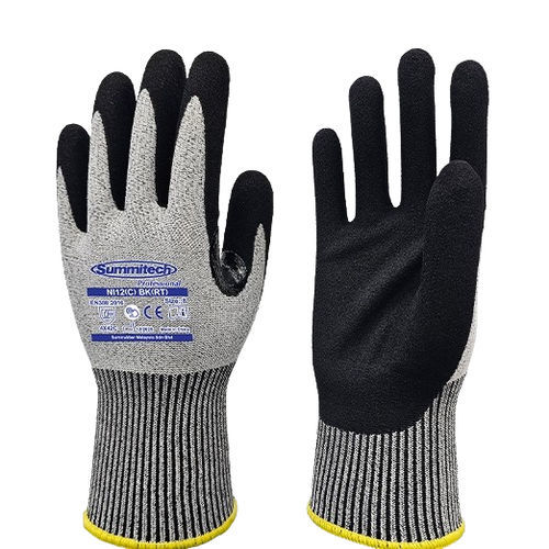 Gant de protection de manutention - NI12(C) BK(RT) - Sumirubber Malaysia Sdn. Bhd. - industriel / pour l'industrie papetière / anticoupure