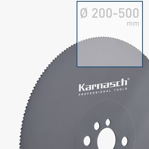 Lame de scie circulaire - Karnasch Professional Tools GmbH - HSS / pour acier / pour acier inoxydable