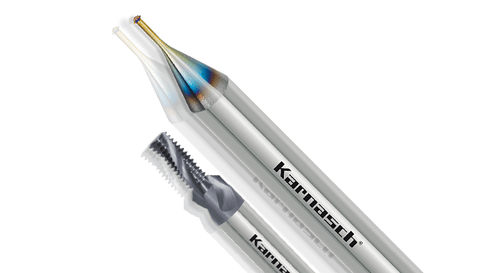 Fraise carbure monobloc - Karnasch Professional Tools GmbH - à fileter / au diamant / micro