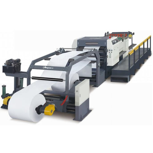 Machine de découpe à couteau - GM series - Zhejiang Deguang Machinery Co. , Ltd. - pour papier / de rouleaux / à grande vitesse