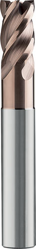Fraise en bout - 119 series - SILMAX - monobloc / pour acier / à 4 dents