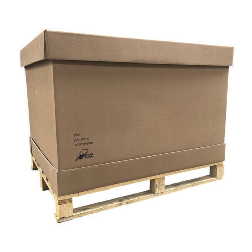 Caisse-palette en bois - SPAZIO ZERO C&W - TELOS SRLS - en carton / de stockage / de transport