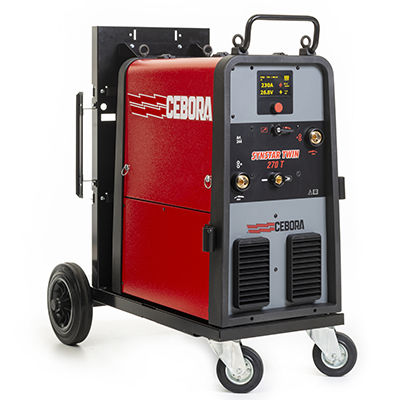 Alimentation de soudage MIG-MAG - SYNSTAR TWIN 270 T - CEBORA - triphasée / inverter